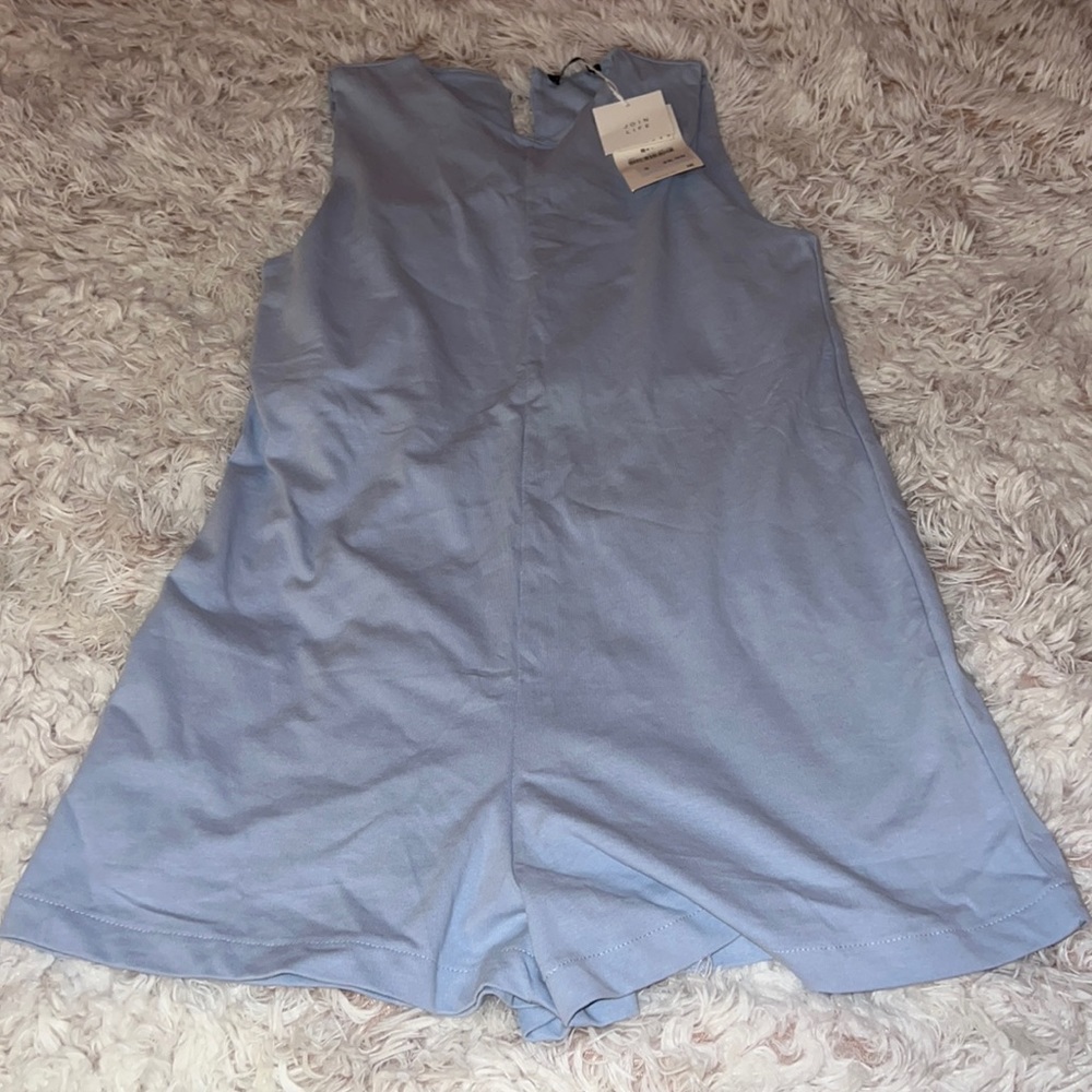 ZARA LIGHT BLUE ROMPER